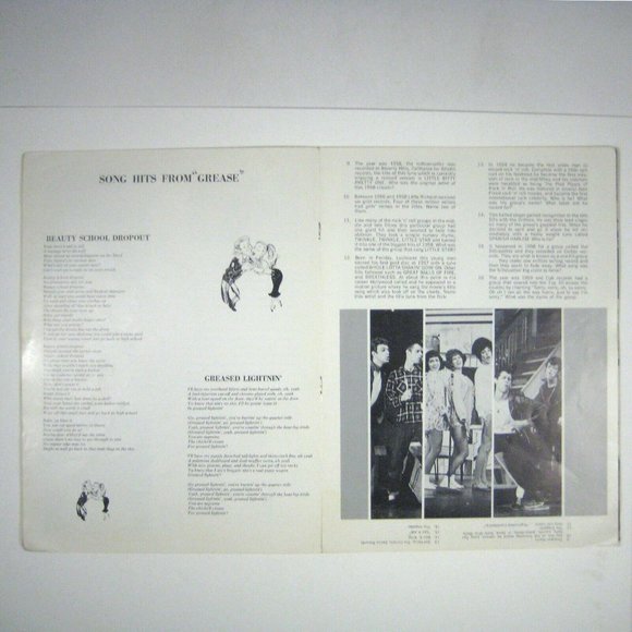 Grease Souvenir Program 1972 Signed Barry Bostwick Jamie Donnelly LOOSE PAGE - Picture 11 of 11